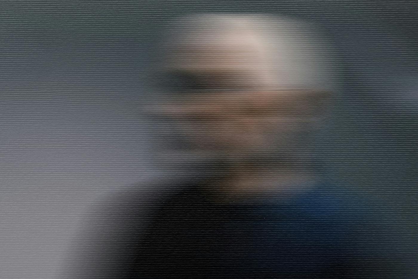 A blurred portrait, out of focus